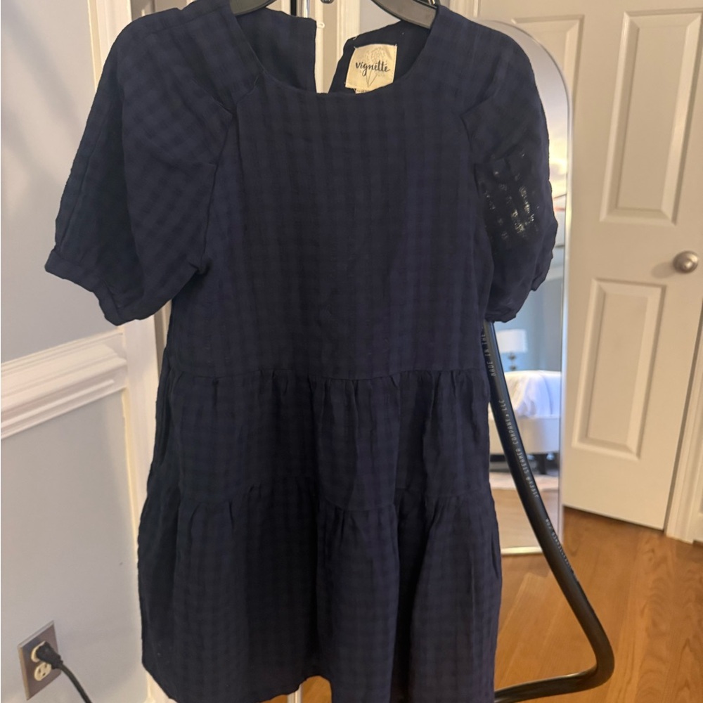 Vignette Navy Blue Dress